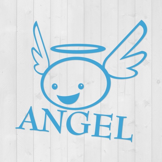 Türschild "Angel"